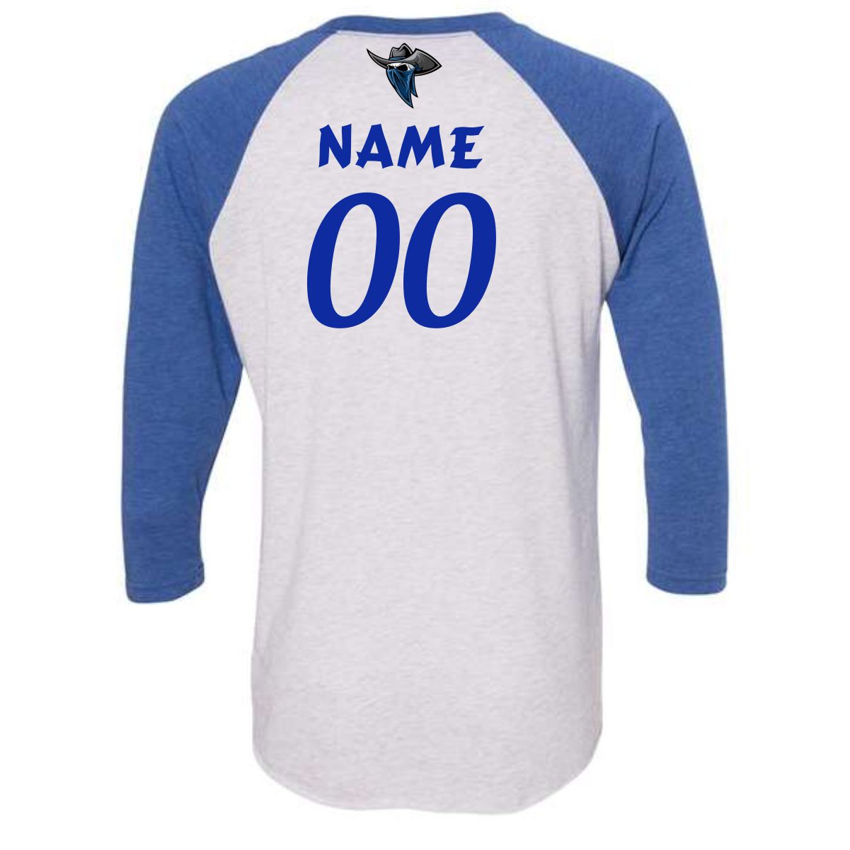 Northwest Outlaws Baseball Adult Three-Quarter Raglan T-Shirt - Image 8
