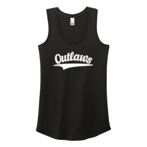 Northwest Outlaws Baseball Ladies Racerback Tank - Image 2