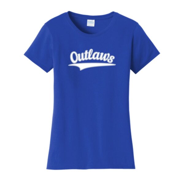 Northwest Outlaws Baseball Ladies T-Shirt - Image 7