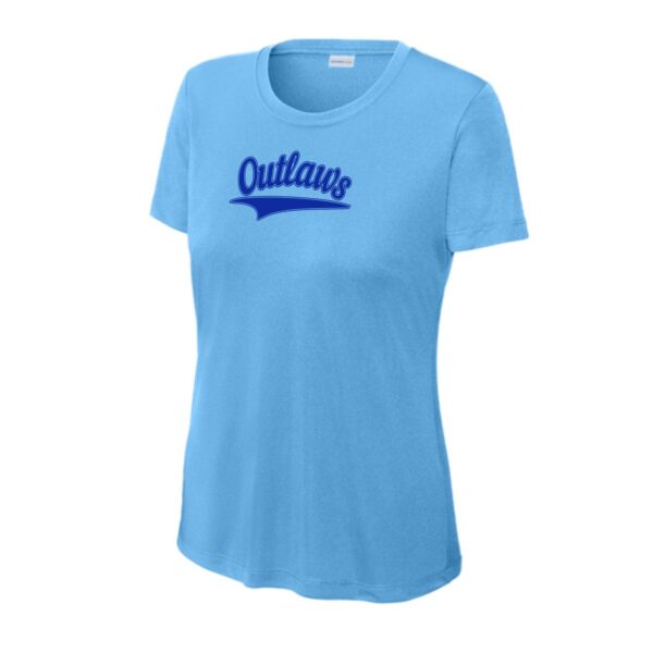 Northwest Outlaws Baseball Ladies Performance Tee - Image 3