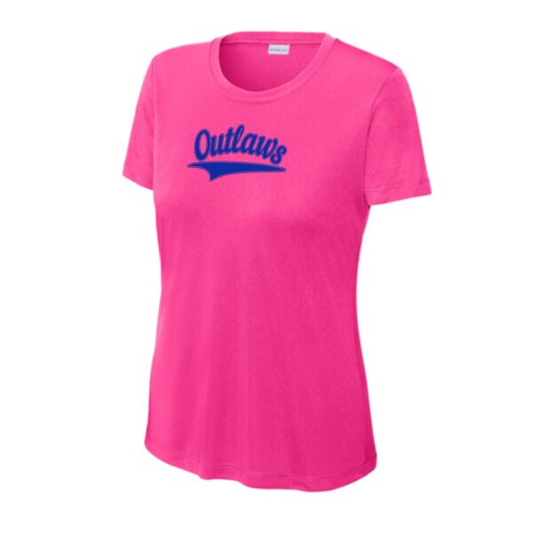 Northwest Outlaws Baseball Ladies Performance Tee - Image 5