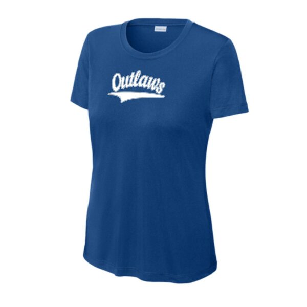 Northwest Outlaws Baseball Ladies Performance Tee - Image 6