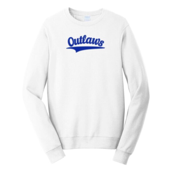 Northwest Outlaws Baseball Adult Crewneck Sweatshirt - Image 5