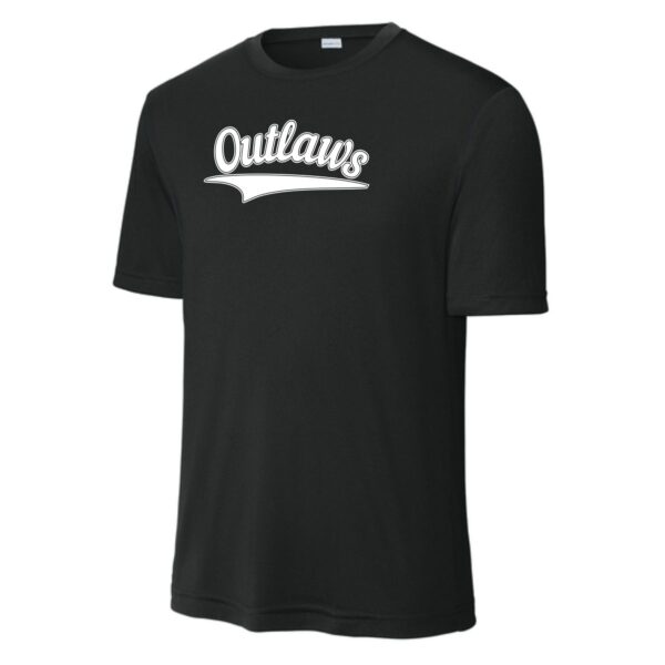 Northwest Outlaws Baseball Adult & Youth Performance Tee - Image 2