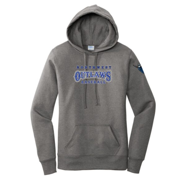 Northwest Outlaws Baseball Ladies Hooded Sweatshirt - Image 2