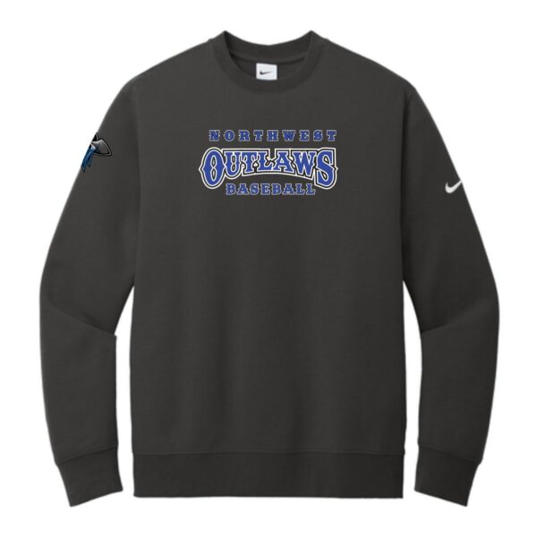 Northwest Outlaws Baseball Adult Nike Crew - Image 2