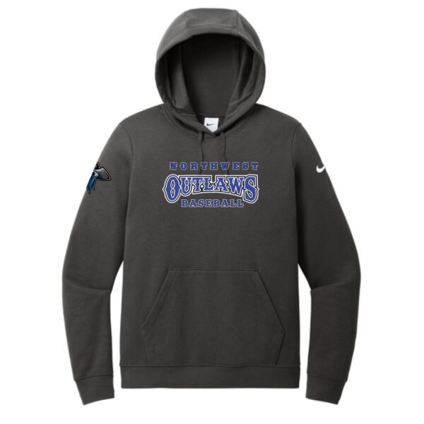 Northwest Outlaws Baseball Ladies Nike Pullover Hoodie - Image 2