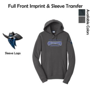 Northwest Outlaws Baseball Adult & Youth Hooded Sweatshirt