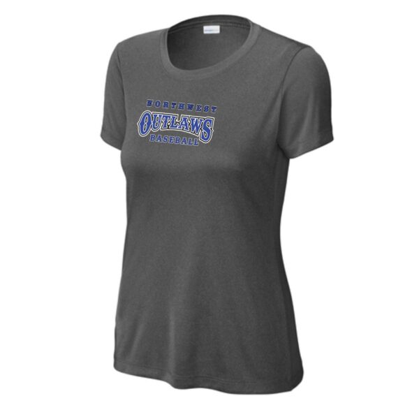 Northwest Outlaws Baseball Ladies Performance Tee - Image 4