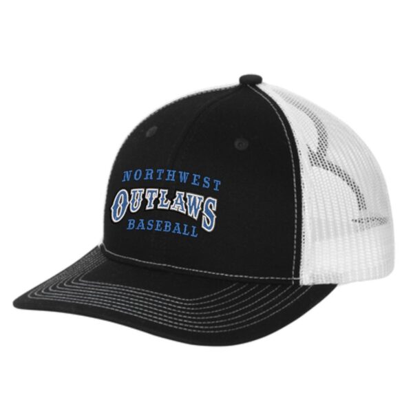 Northwest Outlaws Baseball Snapback Ponytail Trucker Cap - Image 4