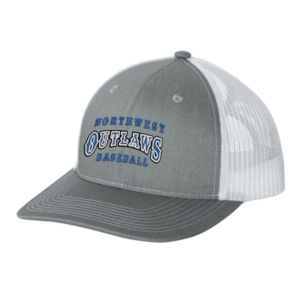 Northwest Outlaws Baseball Snapback Ponytail Trucker Cap - Image 10