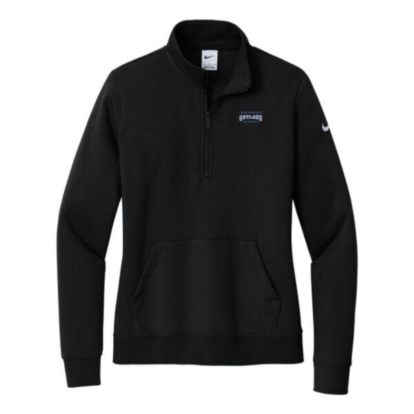 Northwest Outlaws Baseball Ladies Nike 1/2-Zip - Image 2