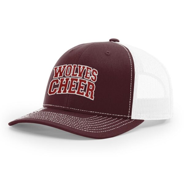 Prairie Ridge Jr. Wolves Cheerleading Trucker Cap - Image 3