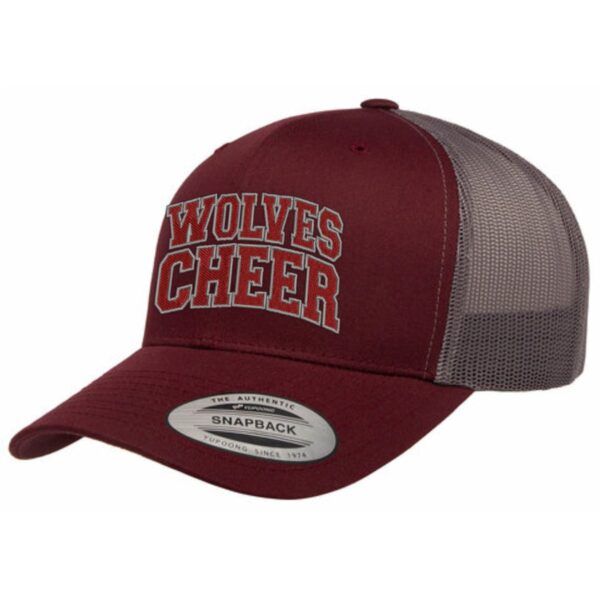 Prairie Ridge Jr. Wolves Cheerleading Retro Trucker Cap