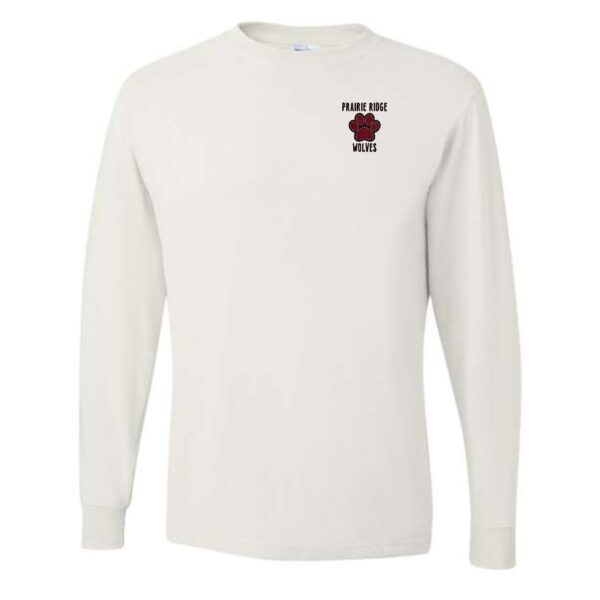 Prairie Ridge Jr. Wolves Cheerleading Adult Long Sleeve T-Shirt - Image 12