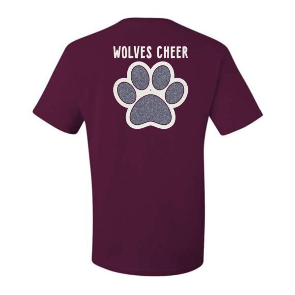 Prairie Ridge Jr. Wolves Cheerleading Adult & Youth T-Shirt - Image 9