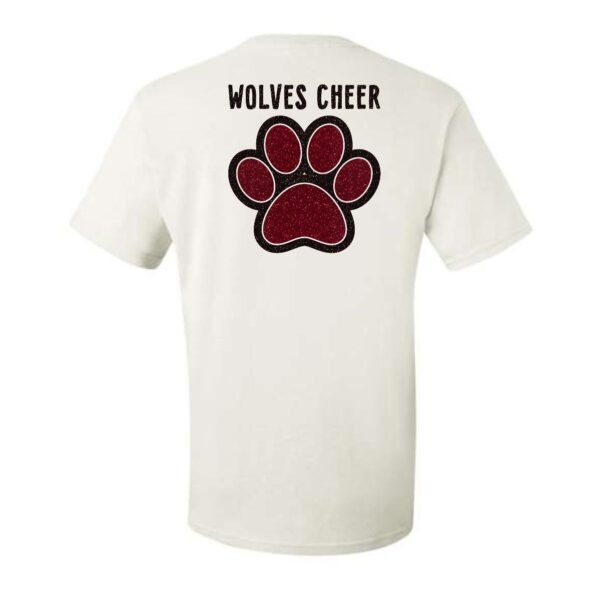 Prairie Ridge Jr. Wolves Cheerleading Adult & Youth T-Shirt - Image 13