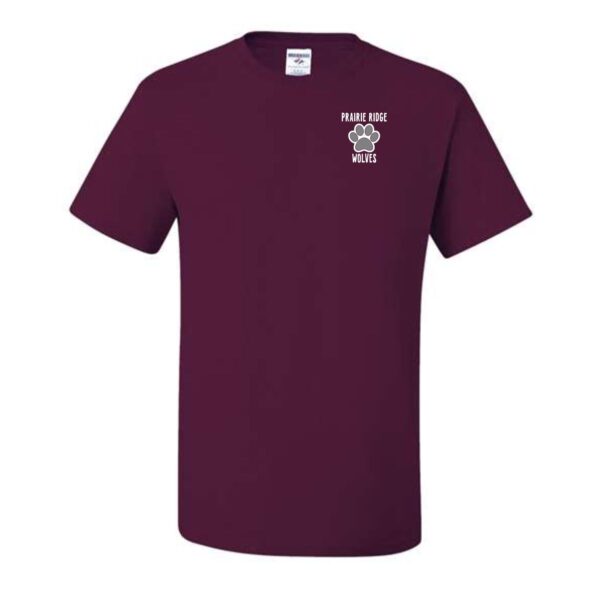 Prairie Ridge Jr. Wolves Cheerleading Adult & Youth T-Shirt - Image 6