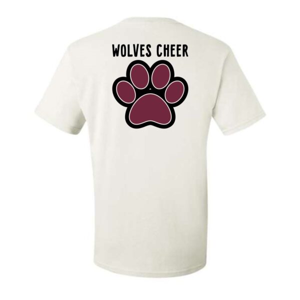 Prairie Ridge Jr. Wolves Cheerleading Adult & Youth T-Shirt - Image 11