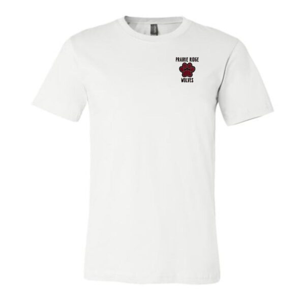 Prairie Ridge Jr. Wolves Cheerleading Adult BELLA Tee - Image 12