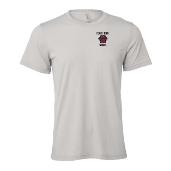 Prairie Ridge Jr. Wolves Cheerleading Adult BELLA Tee - Image 6