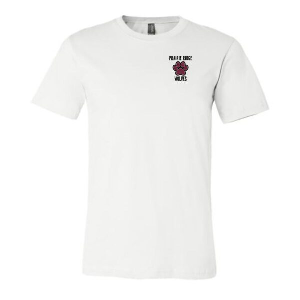 Prairie Ridge Jr. Wolves Cheerleading Adult BELLA Tee - Image 10