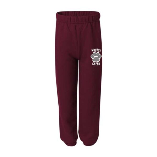 Prairie Ridge Jr. Wolves Cheerleading Youth Sweatpants - Image 2