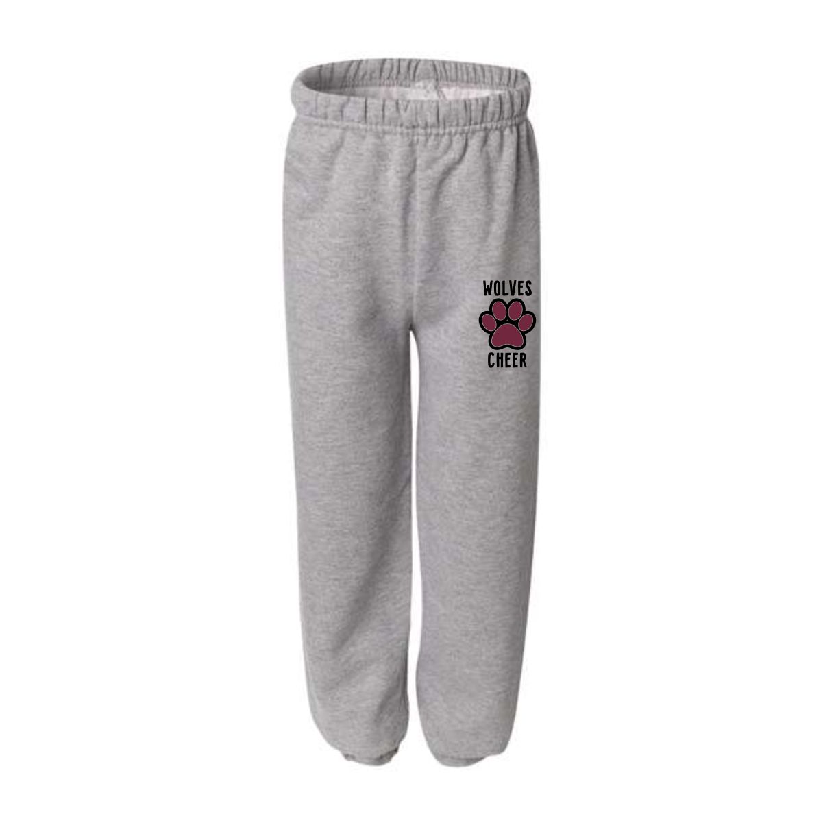 Prairie Ridge Jr. Wolves Cheerleading Youth Sweatpants - Image 4