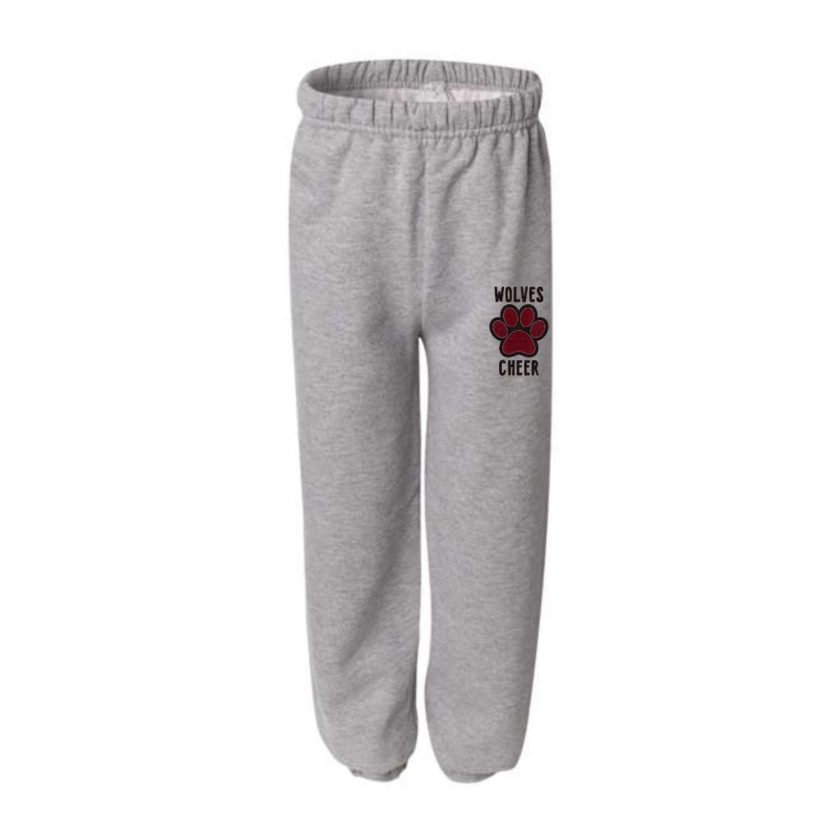 Prairie Ridge Jr. Wolves Cheerleading Youth Sweatpants - Image 5