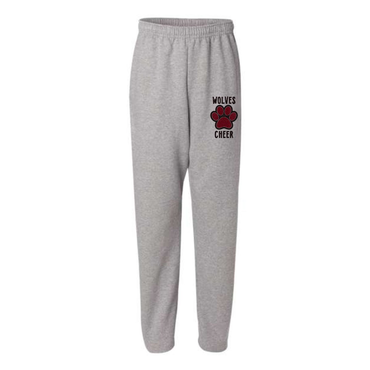 Prairie Ridge Jr. Wolves Cheerleading Adult Sweatpants with Pockets - Image 3