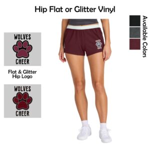 Prairie Ridge Jr. Wolves Cheerleading Ladies Jersey Knit Squad Short