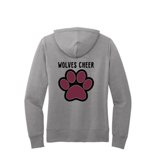 Prairie Ridge Jr. Wolves Cheerleading Ladies Hooded Sweatshirt - Image 3