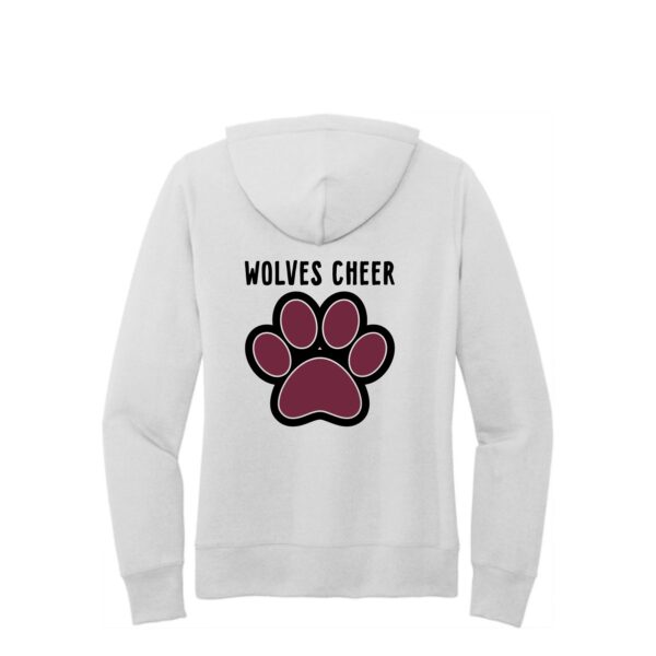 Prairie Ridge Jr. Wolves Cheerleading Ladies Hooded Sweatshirt - Image 7