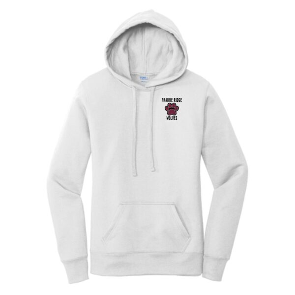 Prairie Ridge Jr. Wolves Cheerleading Ladies Hooded Sweatshirt - Image 6