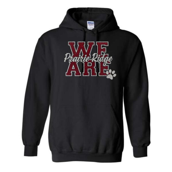 Prairie Ridge Jr. Wolves Cheerleading Adult & Youth Hoodie - Image 3