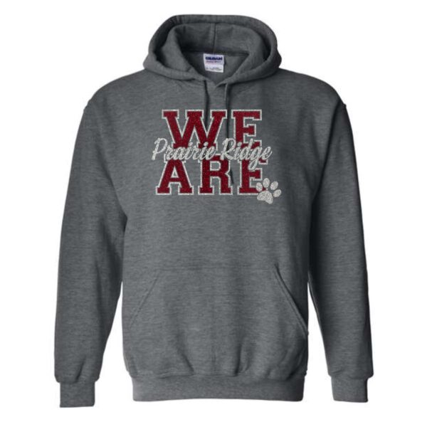 Prairie Ridge Jr. Wolves Cheerleading Adult & Youth Hoodie - Image 5