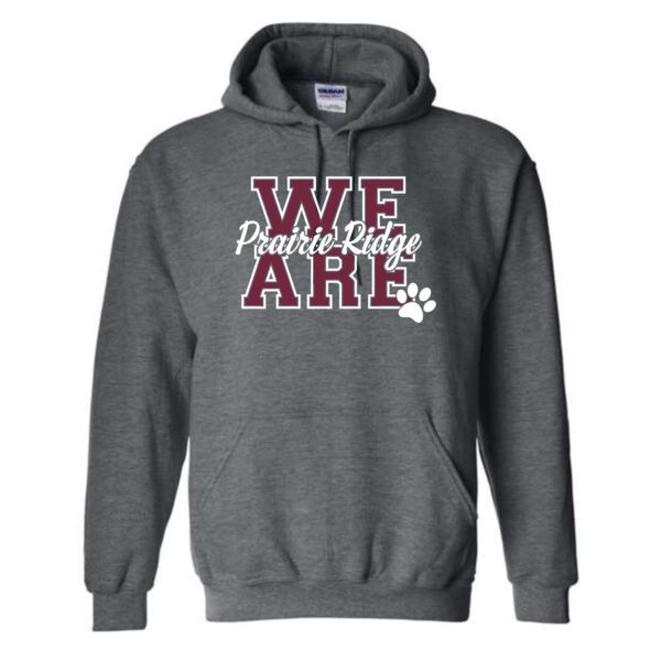 Prairie Ridge Jr. Wolves Cheerleading Adult & Youth Hoodie - Image 4