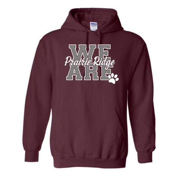 Prairie Ridge Jr. Wolves Cheerleading Adult & Youth Hoodie - Image 6