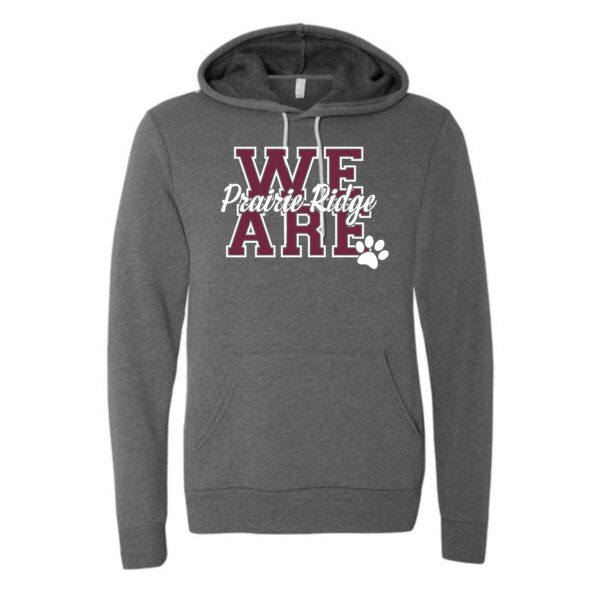 Prairie Ridge Jr. Wolves Cheerleading Adult BELLA Hoodie - Image 4