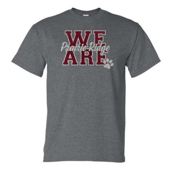 Prairie Ridge Jr. Wolves Cheerleading Adult & Youth T-Shirt - Image 5