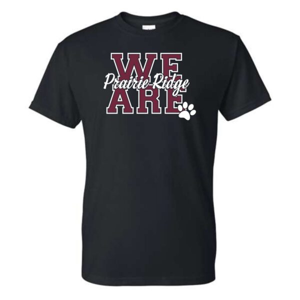 Prairie Ridge Jr. Wolves Cheerleading Adult & Youth T-Shirt - Image 2