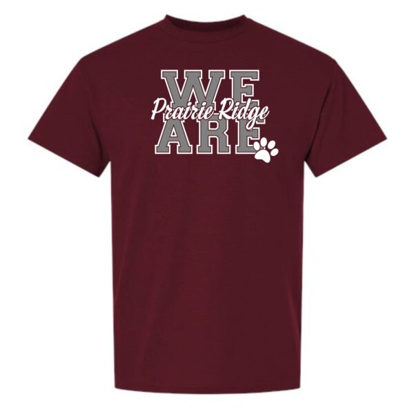 Prairie Ridge Jr. Wolves Cheerleading Adult & Youth T-Shirt - Image 6