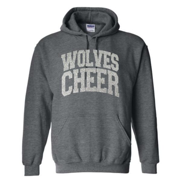 Prairie Ridge Jr. Wolves Cheerleading Adult & Youth Hoodie - Image 5