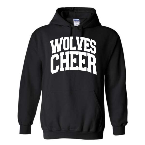 Prairie Ridge Jr. Wolves Cheerleading Adult & Youth Hoodie - Image 2