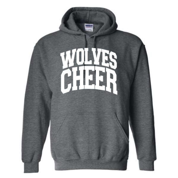 Prairie Ridge Jr. Wolves Cheerleading Adult & Youth Hoodie - Image 4