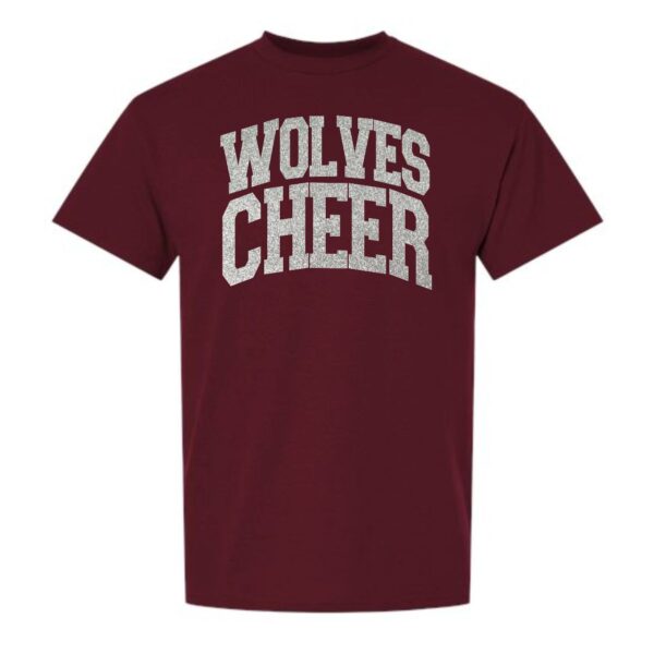 Prairie Ridge Jr. Wolves Cheerleading Adult & Youth T-Shirt - Image 7