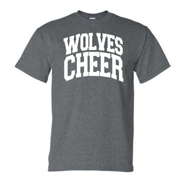 Prairie Ridge Jr. Wolves Cheerleading Adult & Youth T-Shirt - Image 4