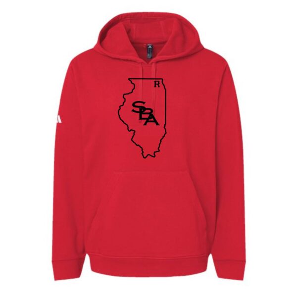 SBA Raiders Adult Adidas Hooded Sweatshirt - Image 3