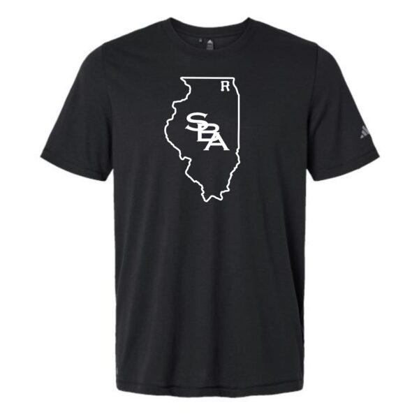 SBA Raiders Adult Adidas T-Shirt - Image 2