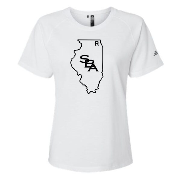 SBA Raiders Ladies Adidas Ladies T-Shirt - Image 4